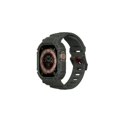 Skin Arma 2 In 1 Apple Watch Ultra Strap Case Mecha 49 Mm - Green